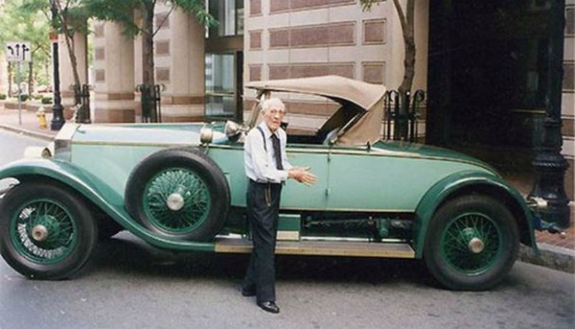 Allen swift is the man who is 78 years old went to the same Rolls-Royce