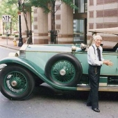 Allen swift is the man who is 78 years old went to the same Rolls-Royce