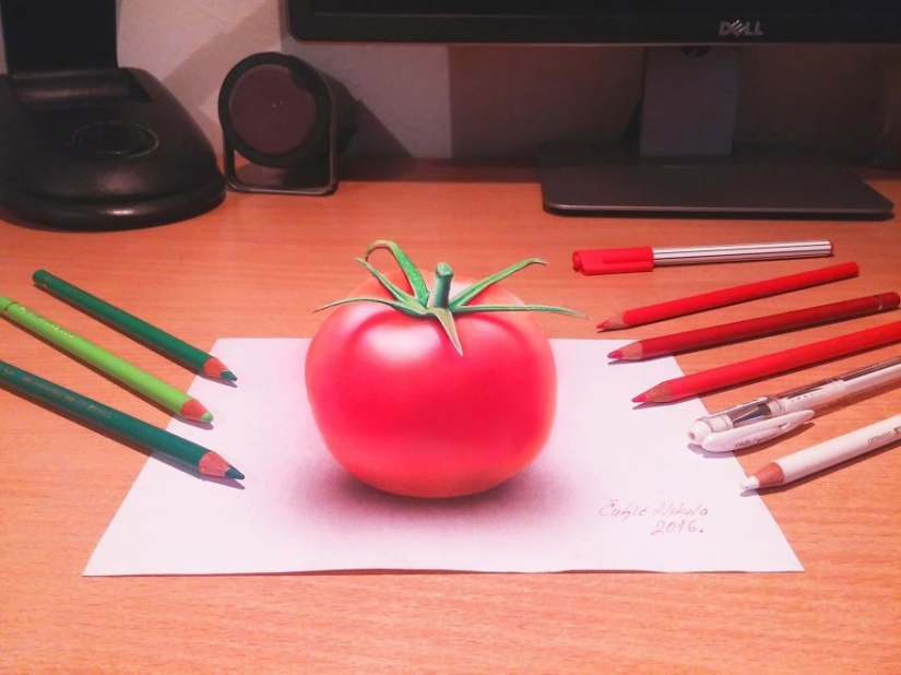 And I want to touch it: Hyper realistic 3D drawings