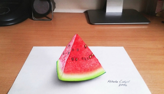 And I want to touch it: Hyper realistic 3D drawings
