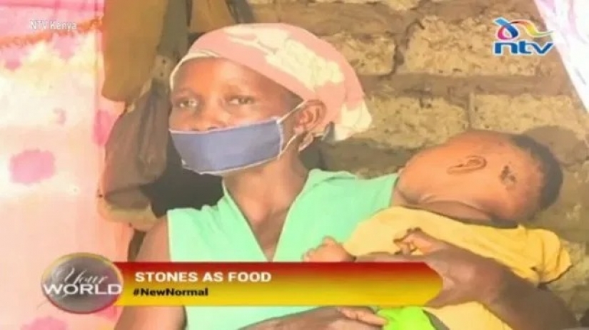And you still complain about life? The widow nursed eight children soup the stones of extreme poverty