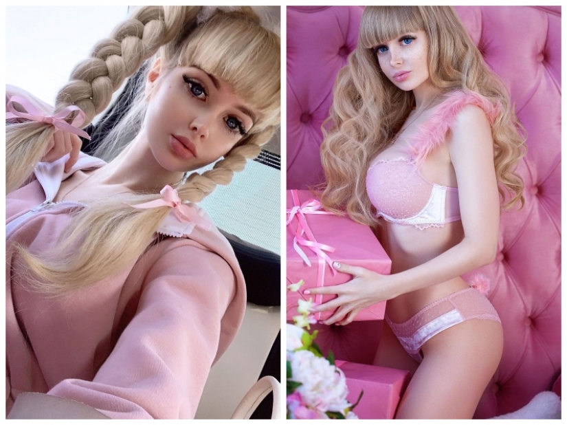 Angelica Kenova — la chica de la que los padres de familia realizan una muñeca Barbie de vida
