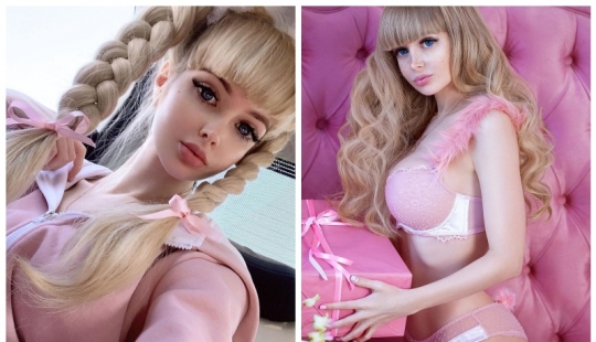Angelica Kenova — the girl from which parents made a living Barbie doll