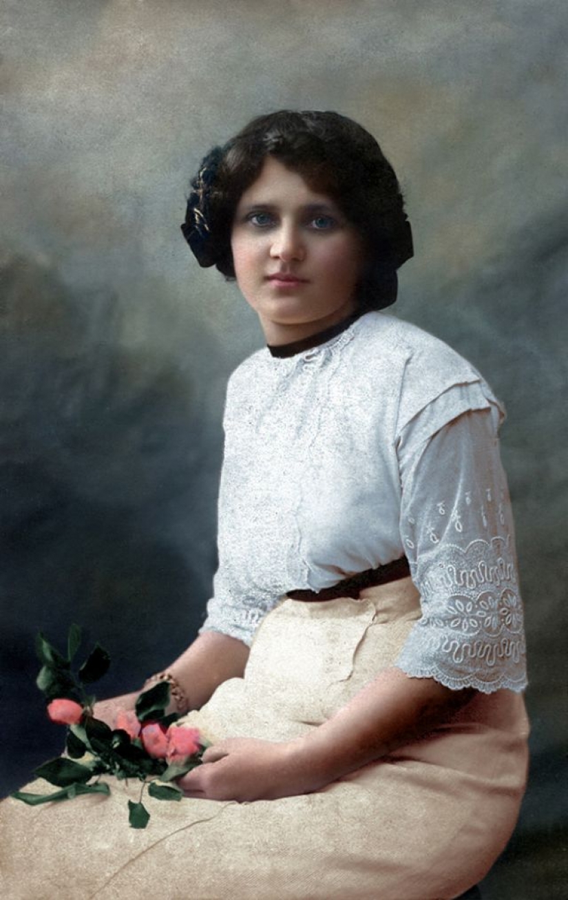 Anna Pavlova y otras bellezas de la Rusia zarista en kolonisierung de archivo de la foto