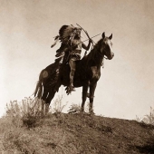 Años 1904-1924: la vida de los Indios de América del Norte fotos de Edward Curtis