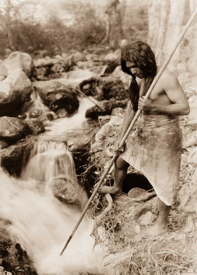 Años 1904-1924: la vida de los Indios de América del Norte fotos de Edward Curtis