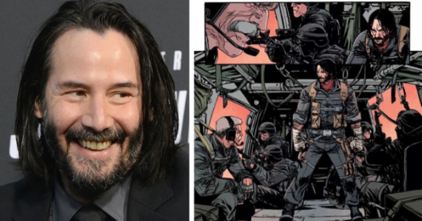Another talent is revealed: Keanu Reeves involved in the creation of comics