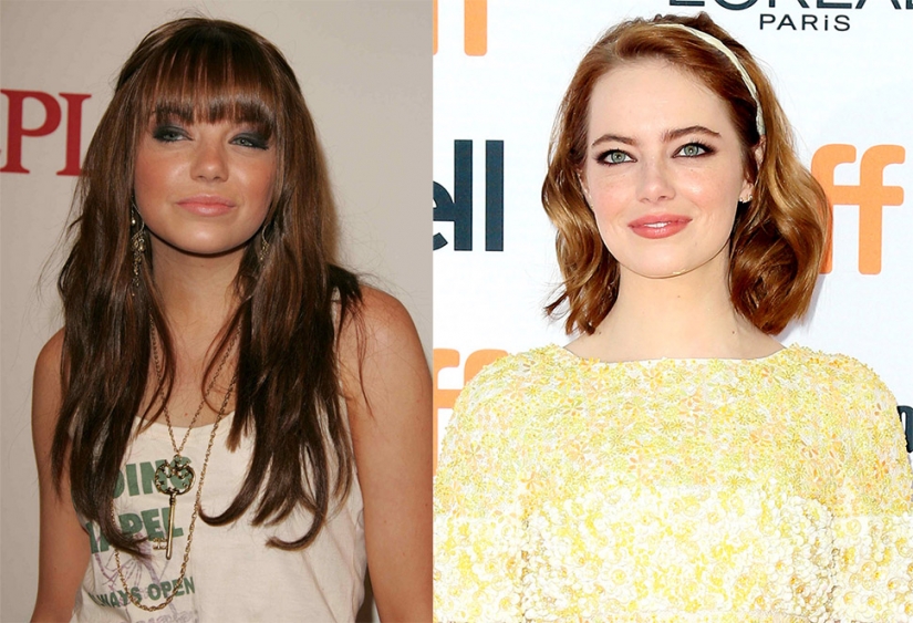 Antes y después: los estilistas han hecho con las estrellas