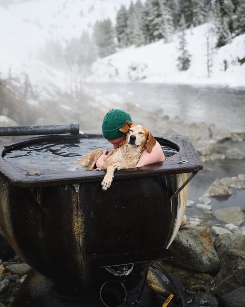 As a traveling photographer Theron Humphrey and his dog Maddie