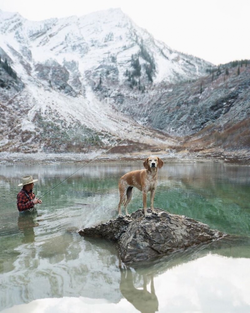 As a traveling photographer Theron Humphrey and his dog Maddie