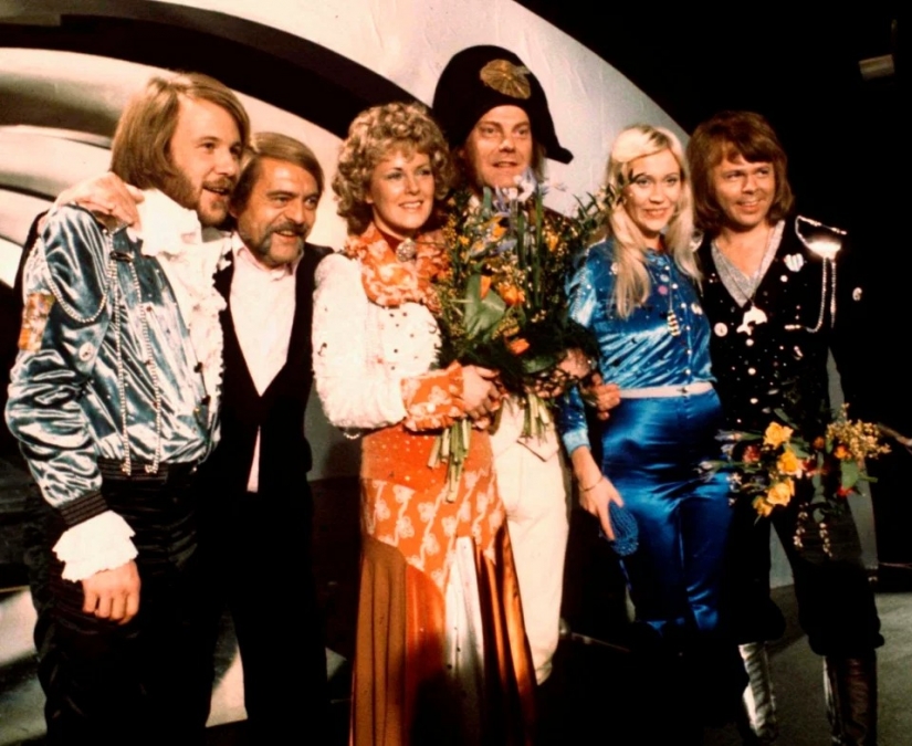 As the first tour group ABBA was almost the last in their career