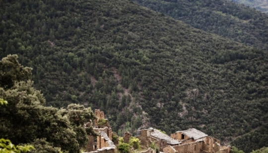 As the Spanish nudists and new agery restore the abandoned village As the Spanish nudists and new agery restore the abandoned village