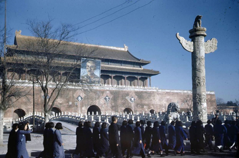 Beijing 1947, en color: en el cambio de las eras