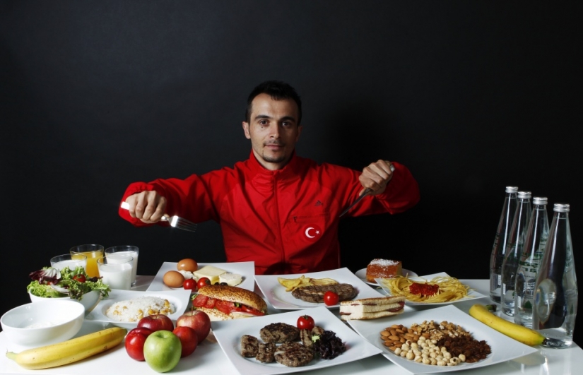 Breakfast, lunch and dinner the real Olympic champion