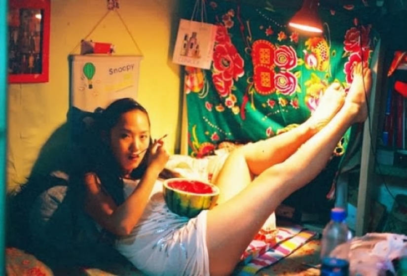 Carefree life of young Chinese women