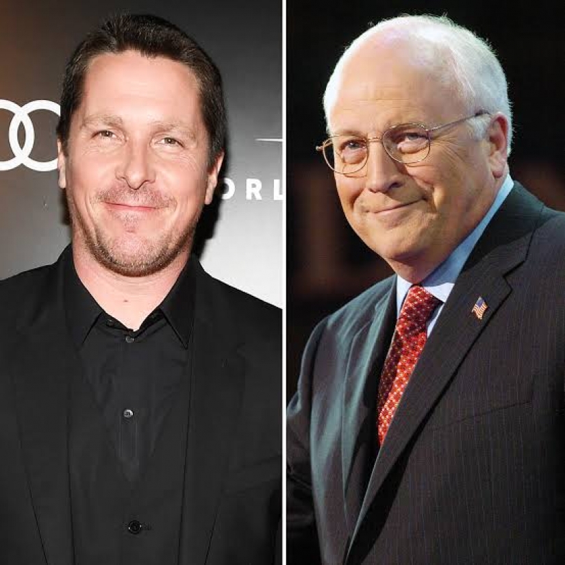 Christian bale continues his transformation from slender to thick superhero politics