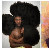 Cloud hair: benny Harlem — the owner of the most stunning hairstyles in Instagram