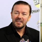 Cómico británico Rik-Gervais-la vergüenza de estrellas llorones que se quejan de la cuarentena