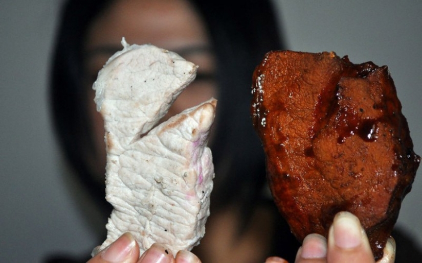 Cómo China falso carne