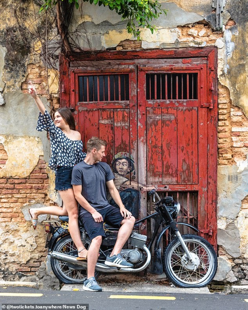 Cómo esta pareja se las arregla para vivir en su viaje alrededor del mundo