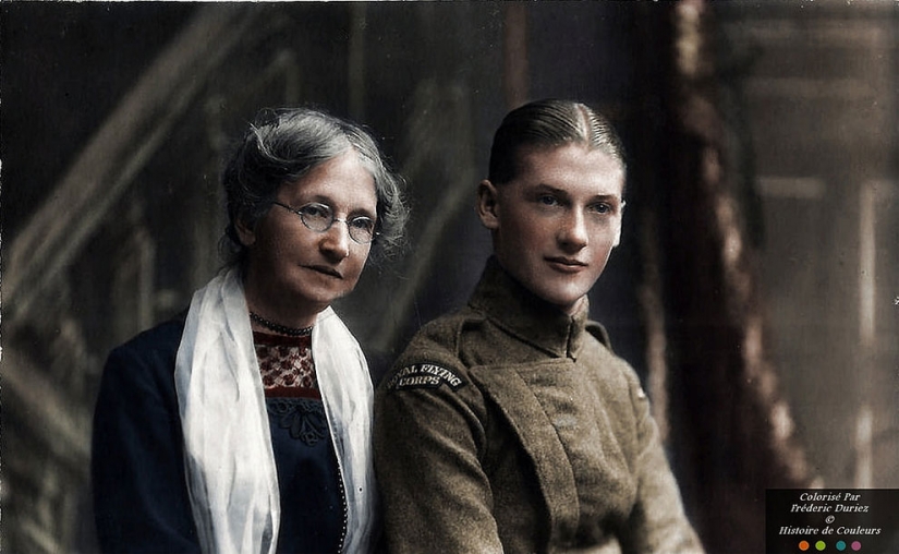 Color images of the First world war, which made like yesterday