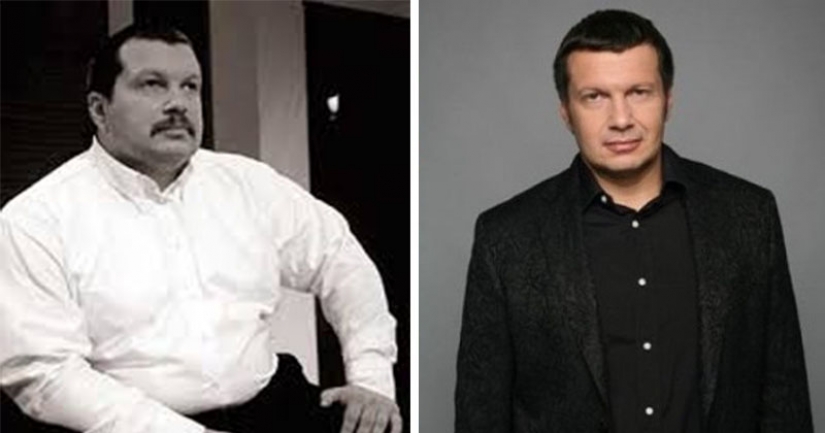 Como el anfitrión de la TV Vladimir Solovyov las arregló para perder peso casi el doble