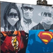 Coronavirus en las calles de el mundo: 17 obras de arte de la calle sobre el tema CoVid-19