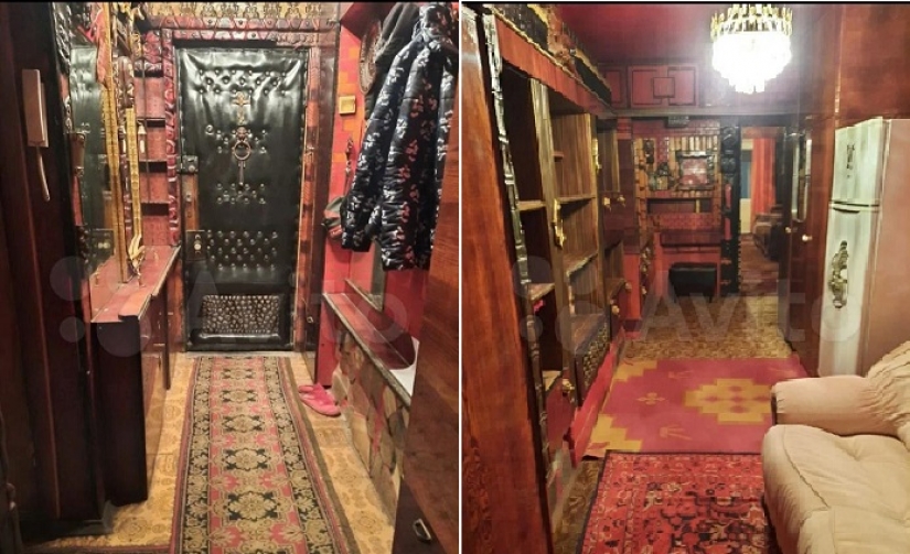 Crosses, carpets, thread and comfort: in Tula put up for sale an apartment of a vampire hunter