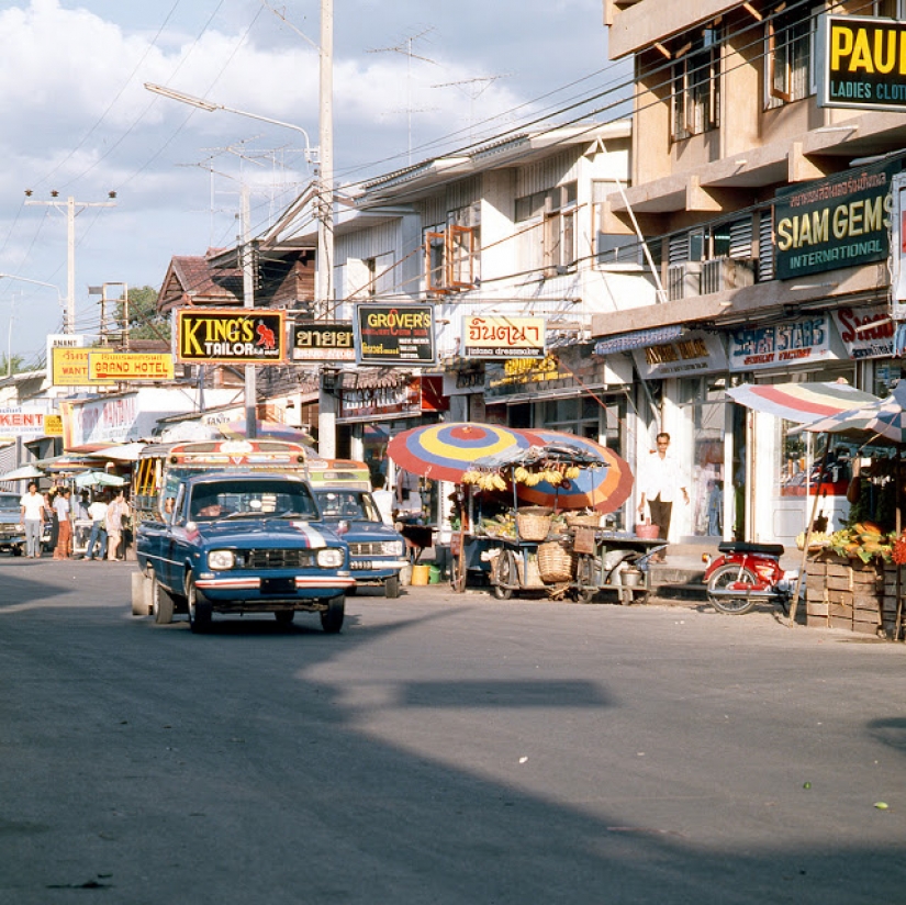 Cuadros vivos de la vida cotidiana en Tailandia en la década de 1970