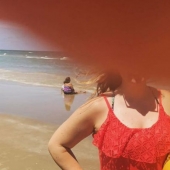 Cuando se le preguntó a un extraño que te tome la foto y muy arrepentido