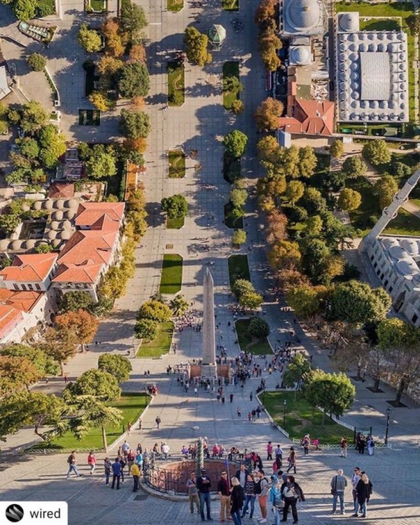 Curva de Estambul en el espíritu de la película "inception"