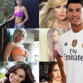 De Kim Kardashian a Paris Hilton: las Chicas más calientes del mundo, se reunió con Cristiano Ronaldo