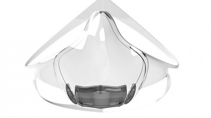 De la HOJA, la primera innovadora máscara transparente que protege sin esconder la cara