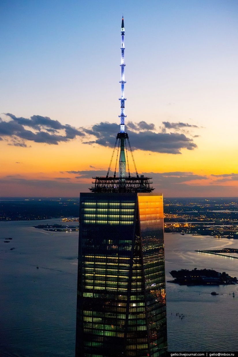 De nueva York a partir de la altura de vuelo de los pájaros