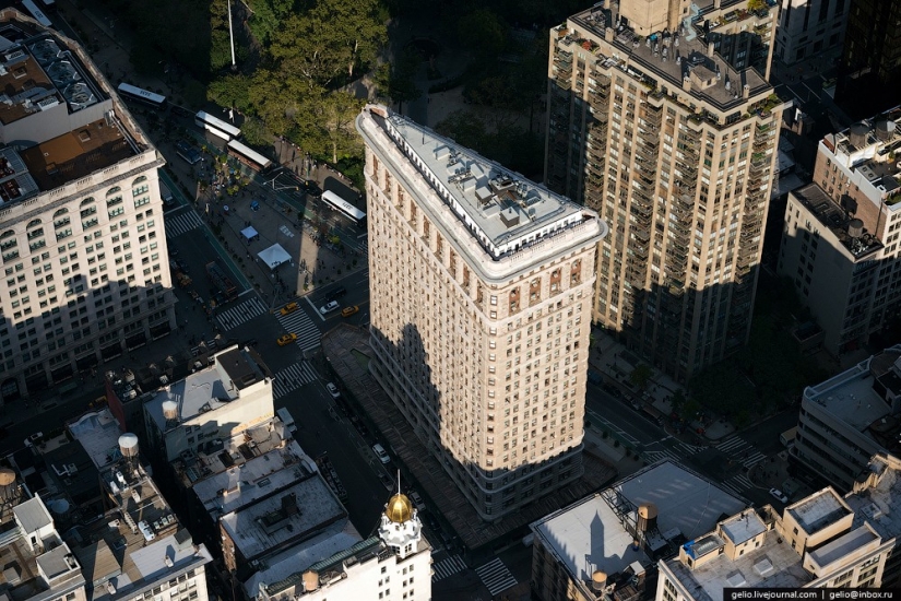 De nueva York a partir de la altura de vuelo de los pájaros