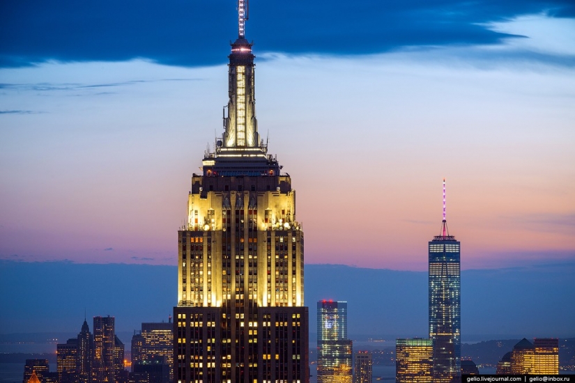 De nueva York a partir de la altura de vuelo de los pájaros