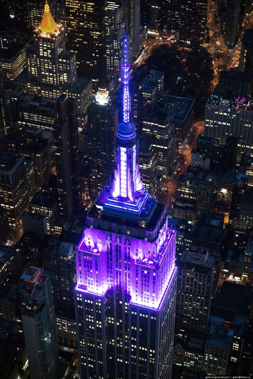 De nueva York a partir de la altura de vuelo de los pájaros