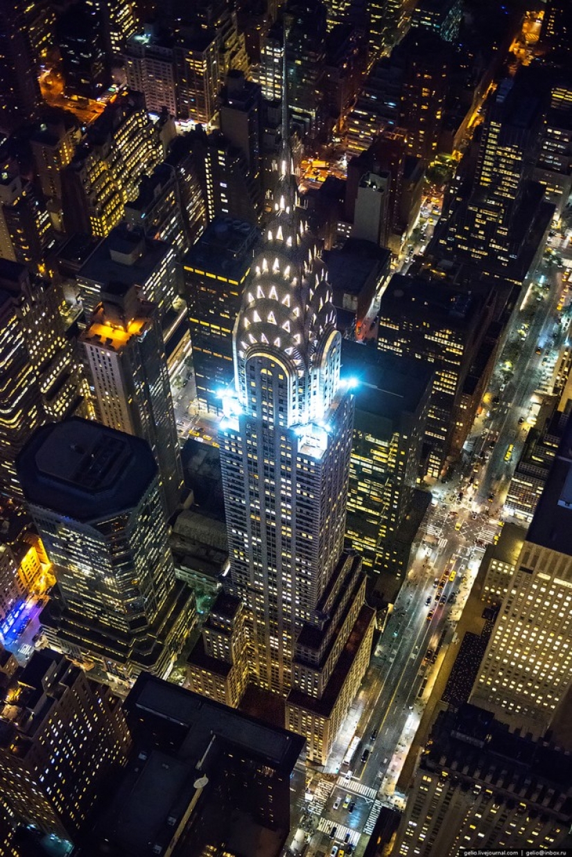 De nueva York a partir de la altura de vuelo de los pájaros