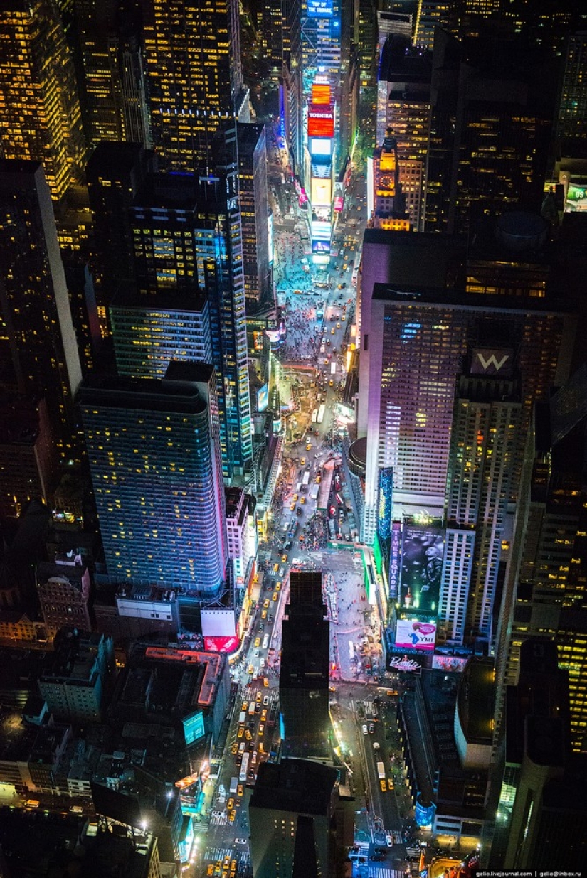 De nueva York a partir de la altura de vuelo de los pájaros