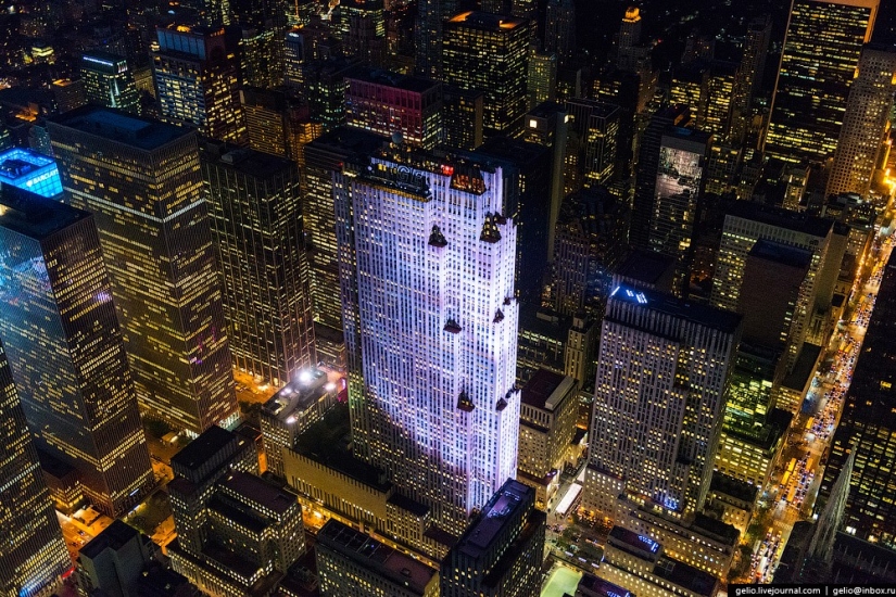 De nueva York a partir de la altura de vuelo de los pájaros