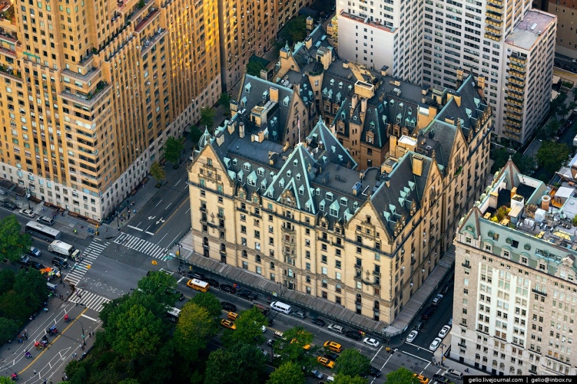 De nueva York a partir de la altura de vuelo de los pájaros