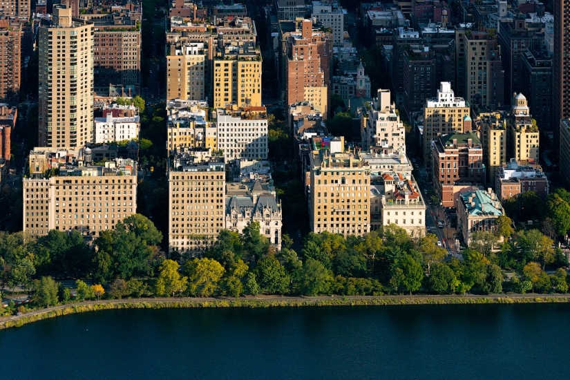 De nueva York a partir de la altura de vuelo de los pájaros