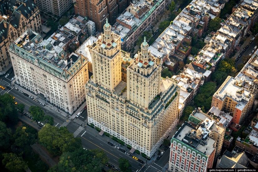 De nueva York a partir de la altura de vuelo de los pájaros