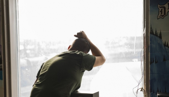 Dentro del Ártico canadiense de la prisión, que tiene una sala de vapor y un lugar especial para la fumigación de humo