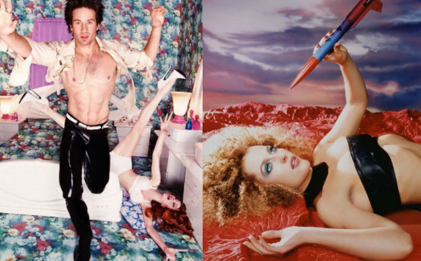 Desconocido sesión de fotos extranjero sexualidad David Duchovny y Gillian Anderson