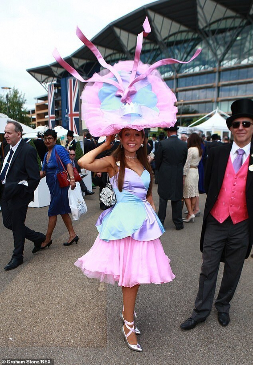 Designer hats is a British women to attend the races at Ascot remotely and push the boat out new things