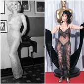 "Desnudo" vestidos de las estrellas: la mayoría de los extravagantes atuendos de las celebridades en la historia, desde Marilyn Monroe y Barbra Streisand a beyoncé y Madonna