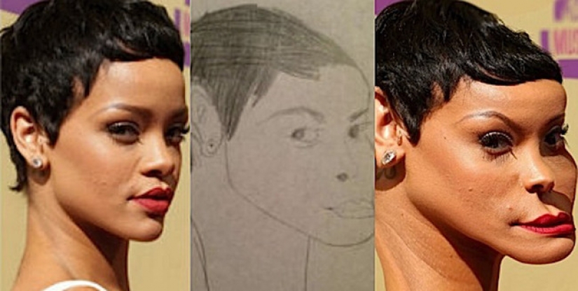 Do not make yourself an idol: celebrities photoshopped in the style of fan drawings
