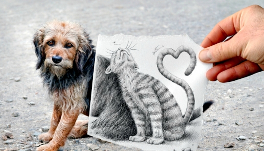 Dos-capa de arte de Ben Heine