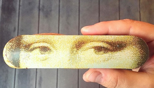 Eclair como el arte de: postre y zapatos en instagram Tala Spiegel